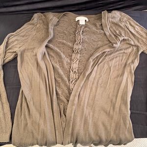 Olive Green/Khaki Cardigan